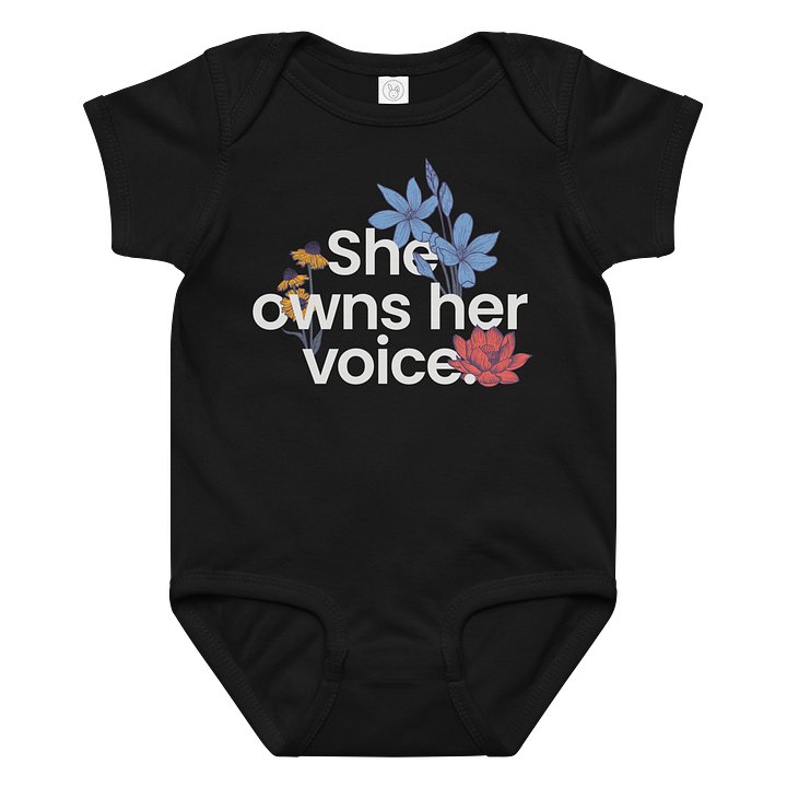 She Owns Baby Bodysuit product image (1)