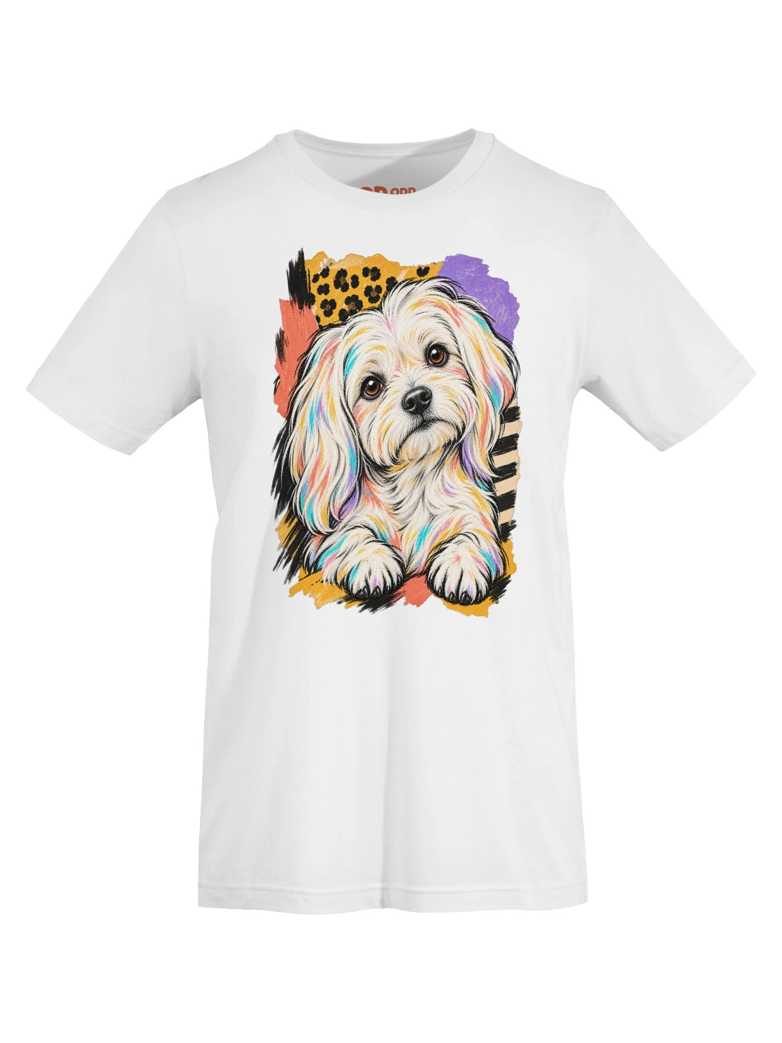 Maltese Dog Portrait T-Shirt product image (6)