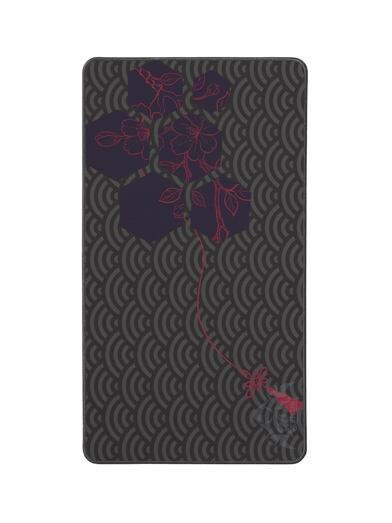 Noir Sakura Desk Mat product image (1)