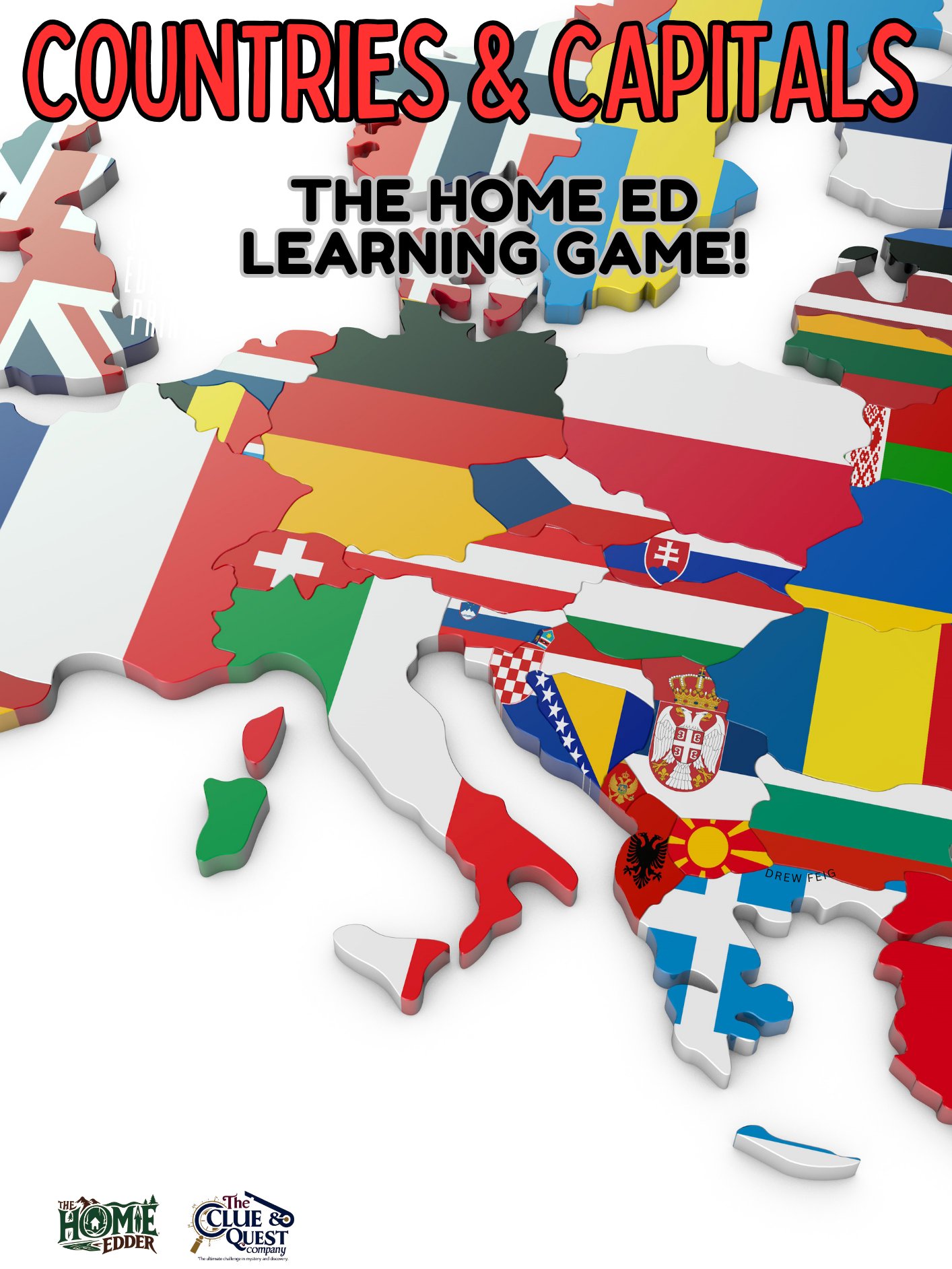 Countries and Capitals Challenge (Print n Play) product image (1)