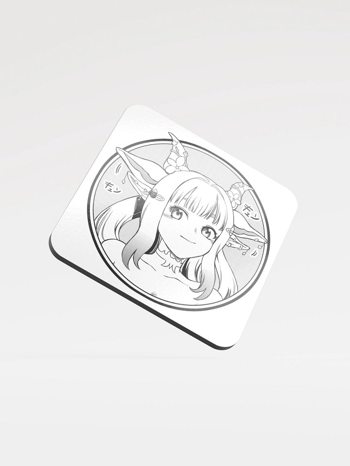 Cowfie Coaster {Cowfie Portrait} ~ (2/3) product image (1)