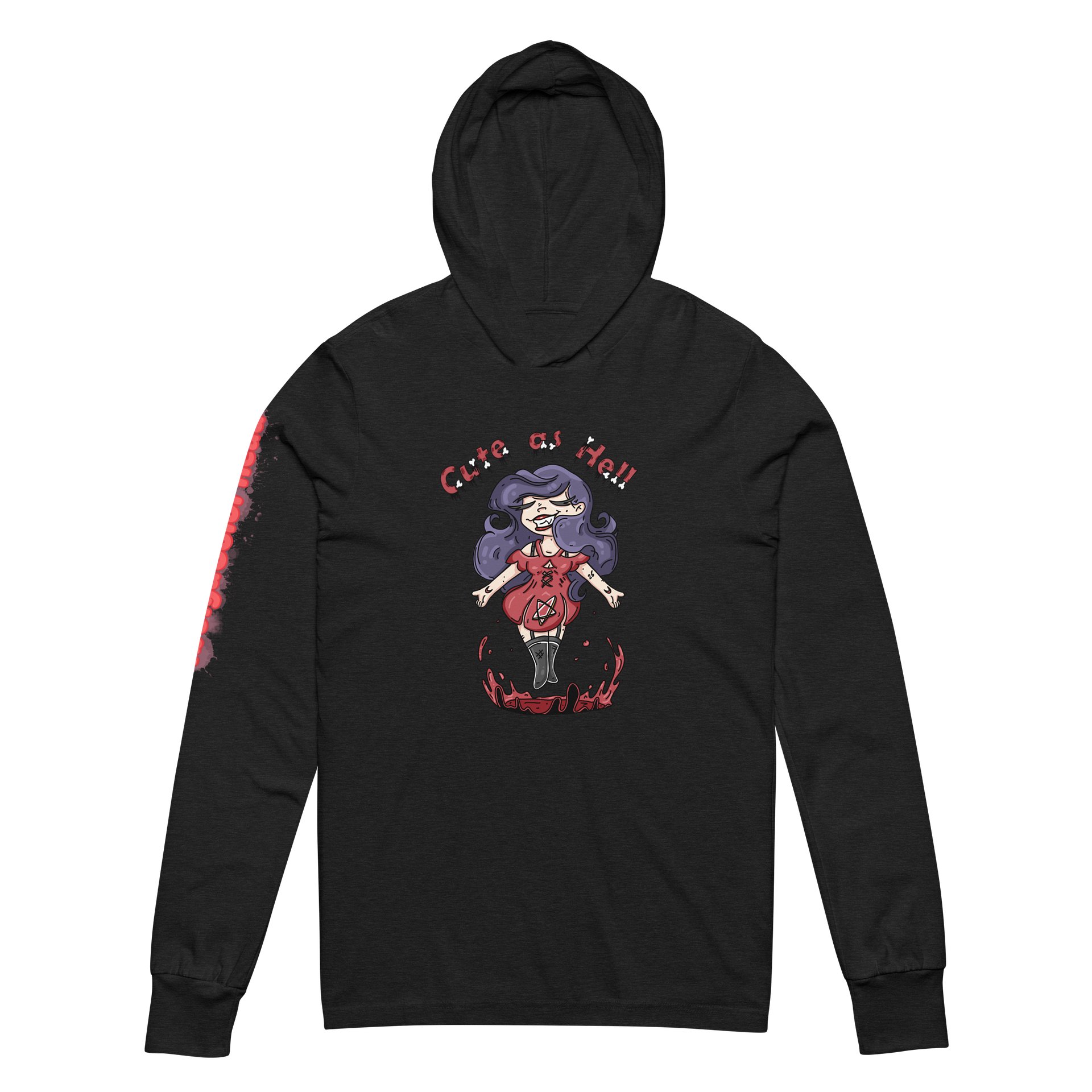 Cute As Hell Hoodie Unisex product image (2)