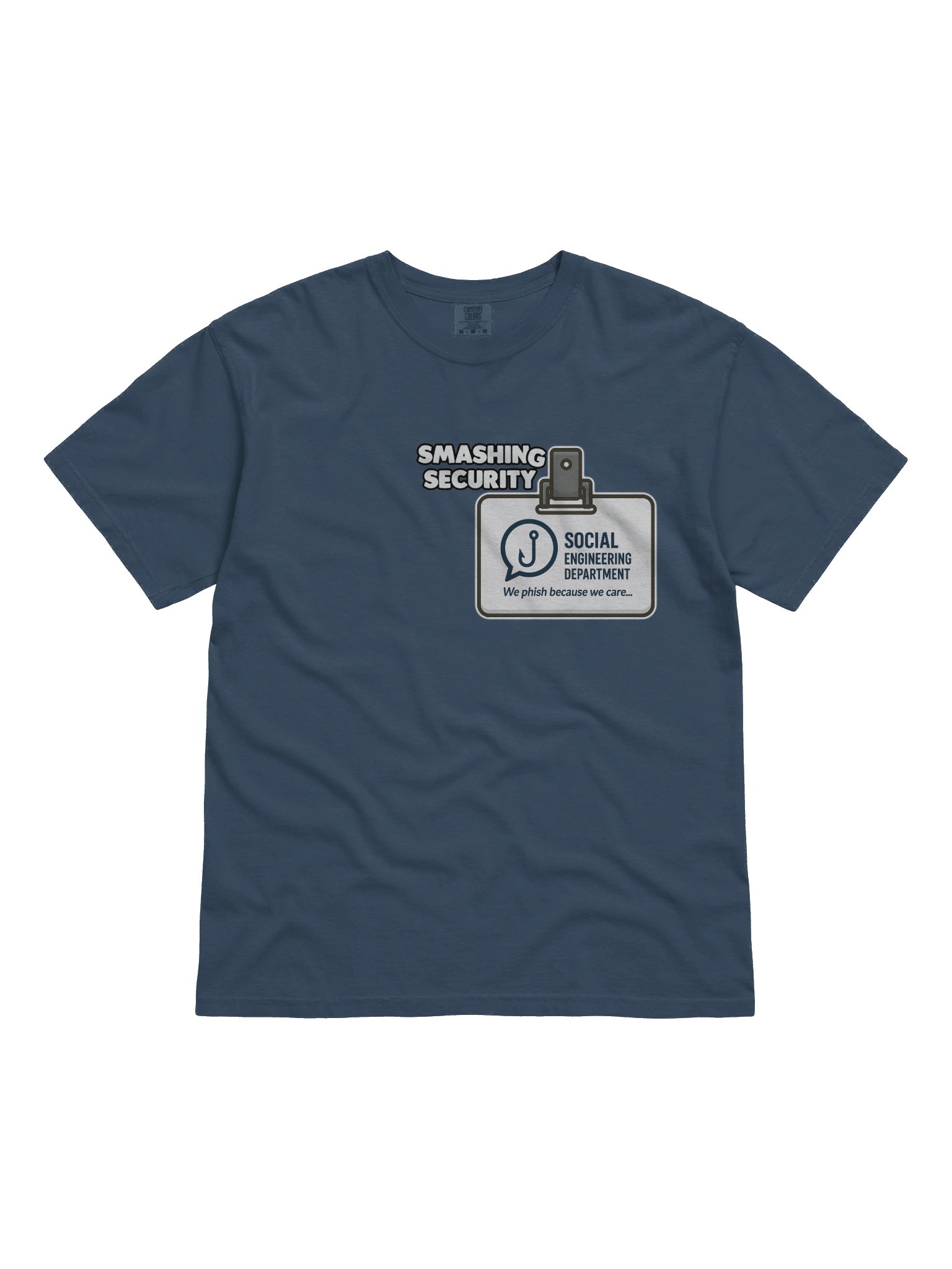 Smashing Security Social Engineering department T-shirt product image (1)