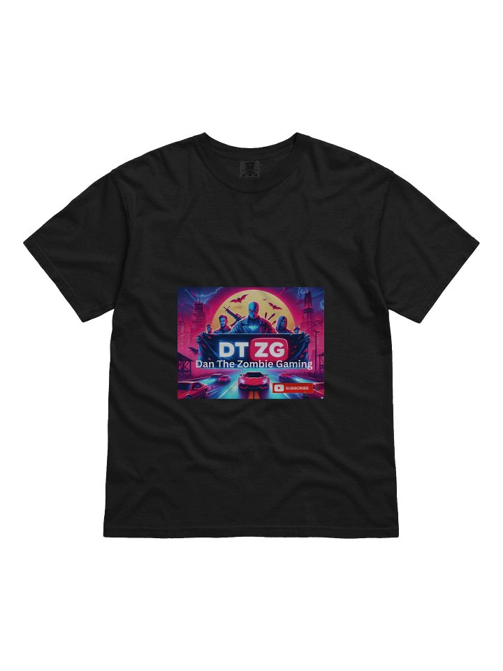 Dan The Zombie Gaming (Comfort Colors Garment-Dyed Heavyweight T-Shirt) product image (1)