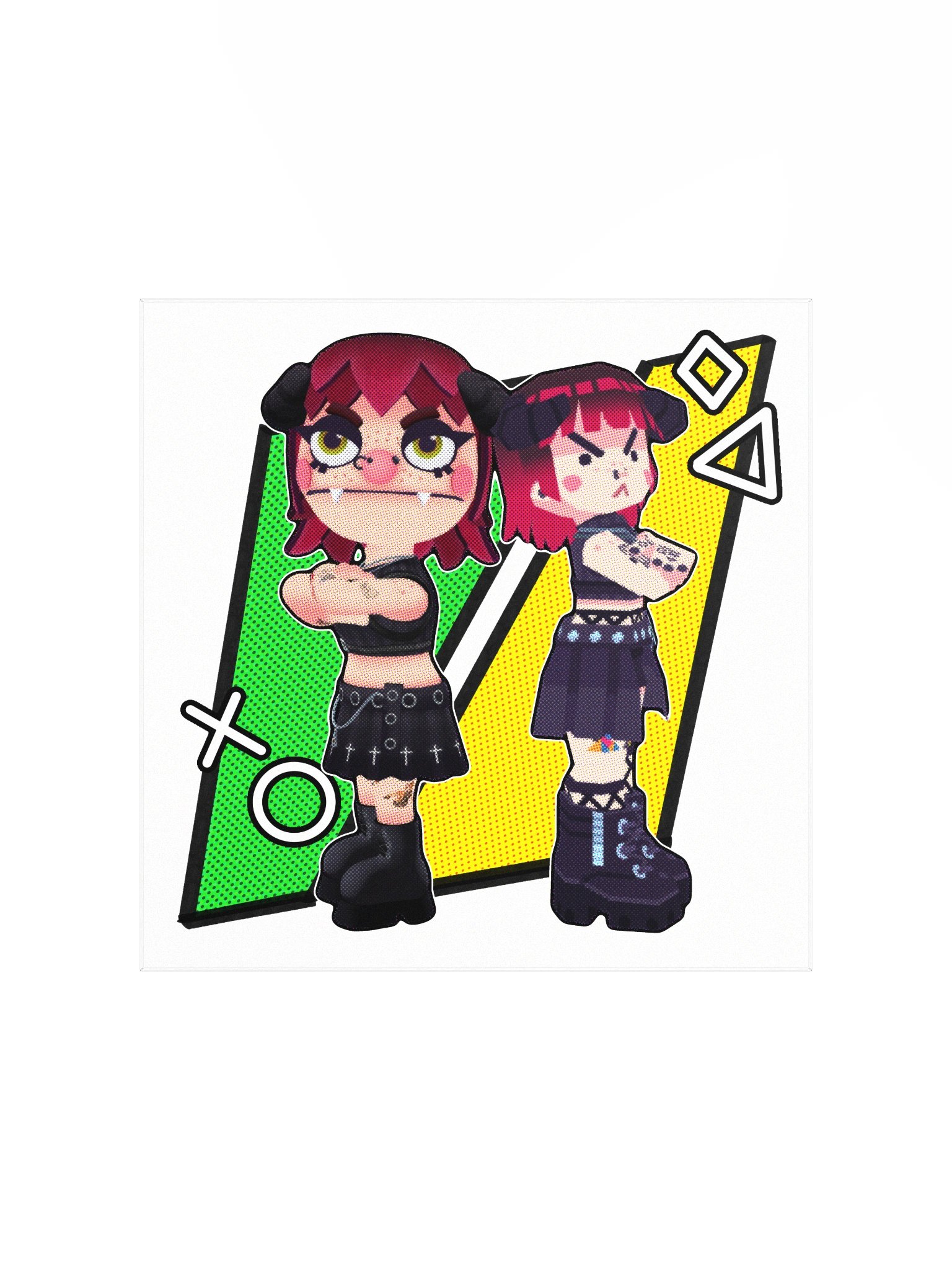 Puppet X Low-Poly Comic Poster product image (2)