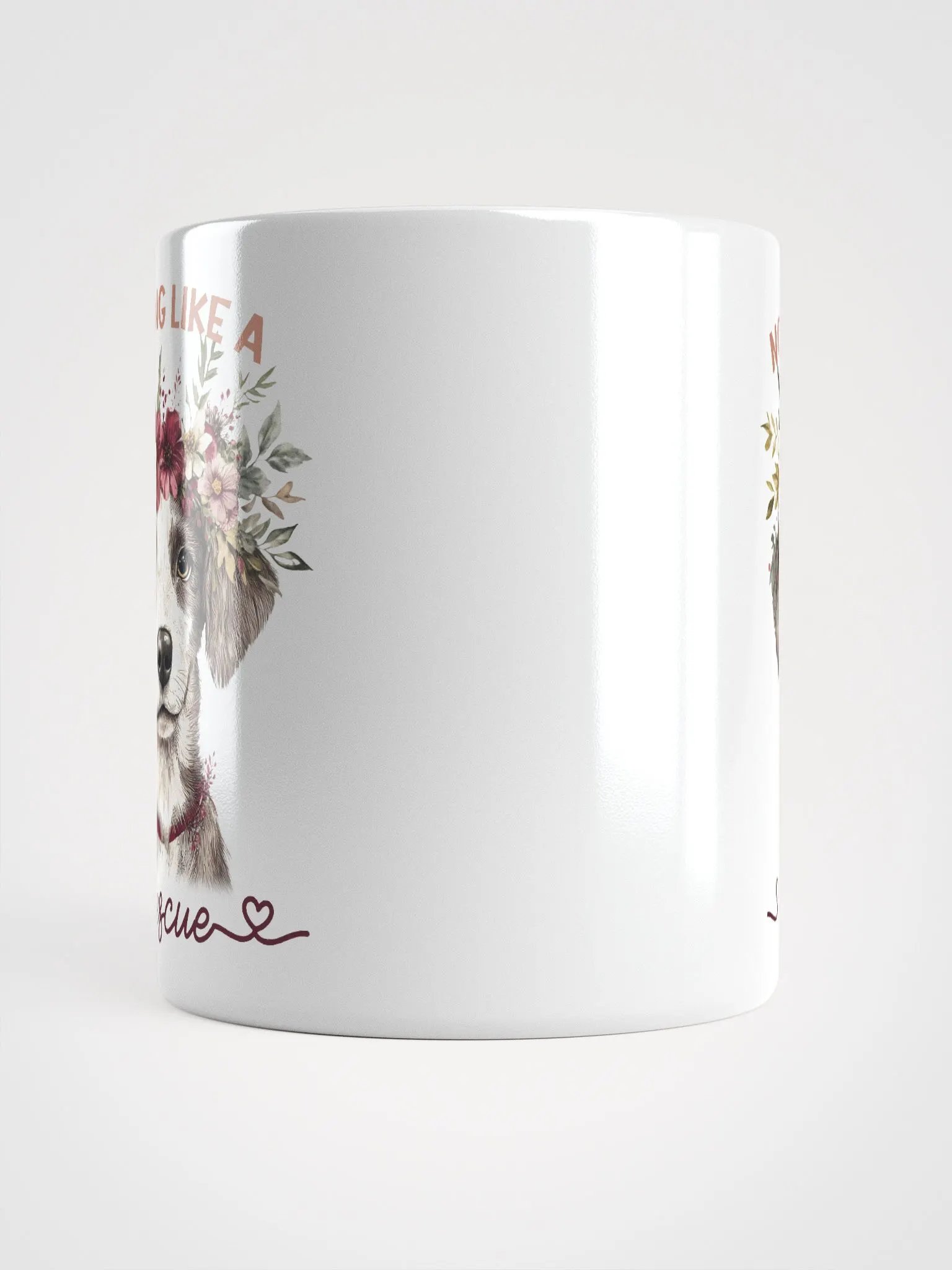 Floral Paws Ceramic Mug product image (5)
