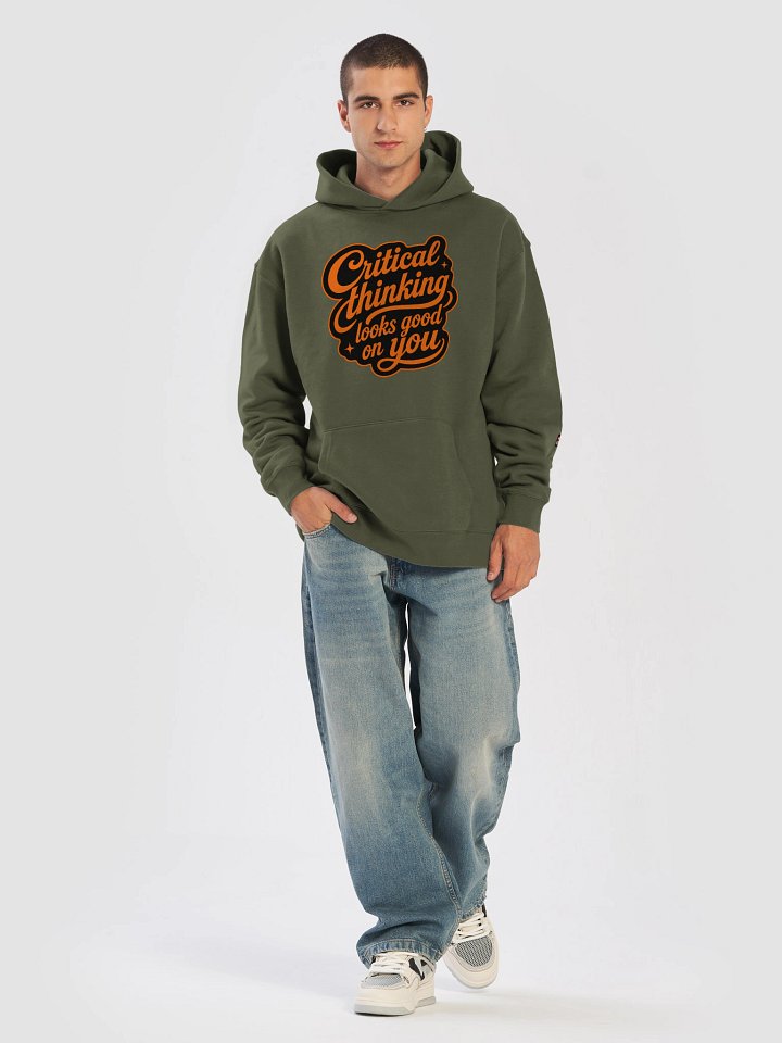Critical Thinking Looks Good On You - Premium Oversized Hoodie product image (33)