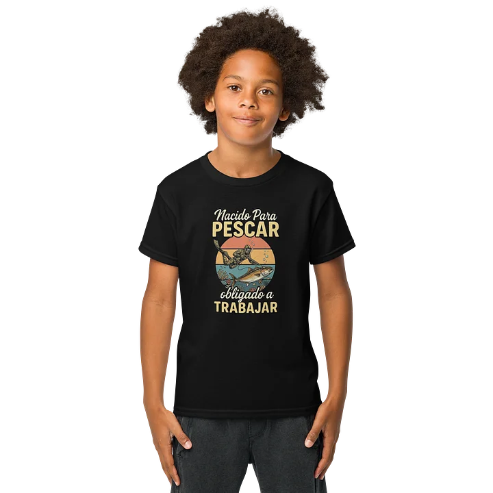 Camiseta junior nacido para pescar product image (1)