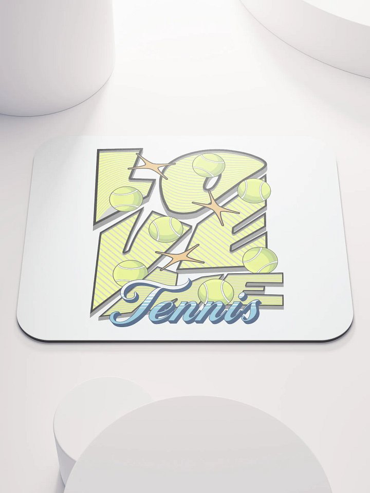 Love Me Tennis Mouse Pad product image (2)