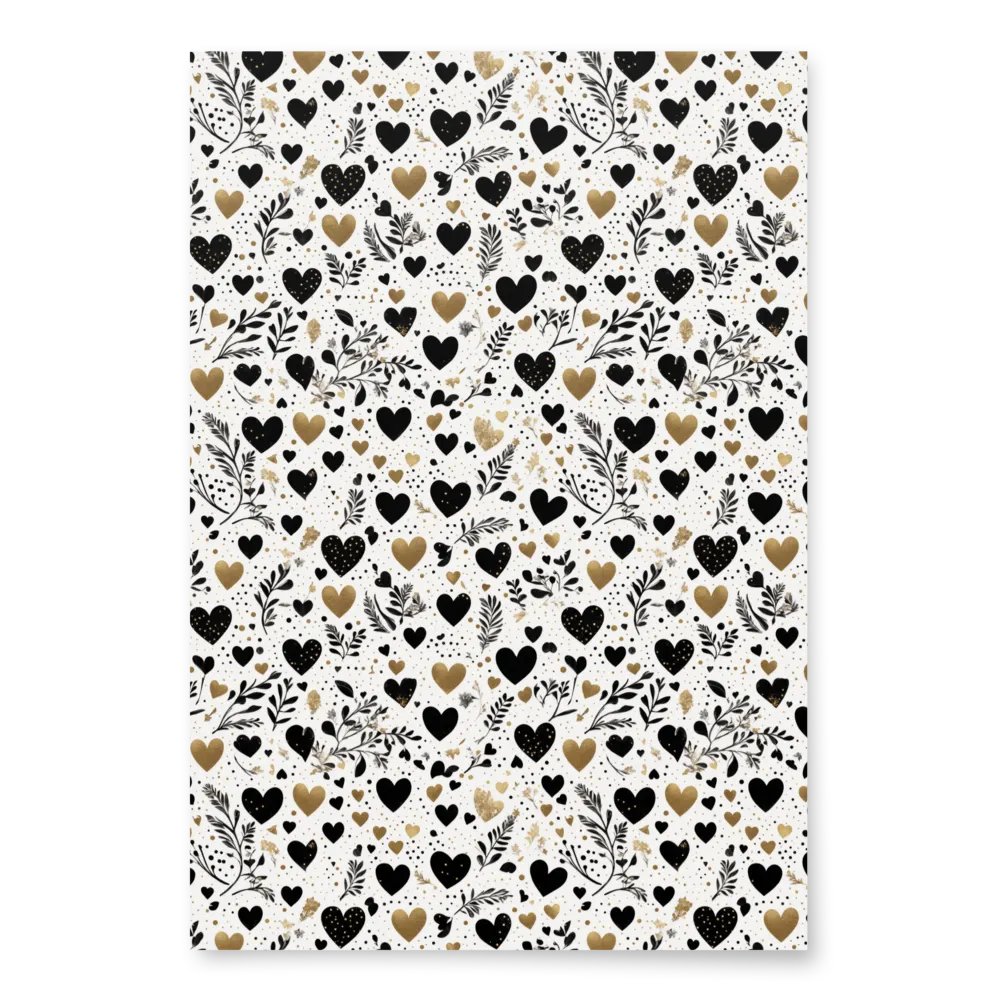 Pretty Hearts Wrapping Paper Set of 3 product image (4)