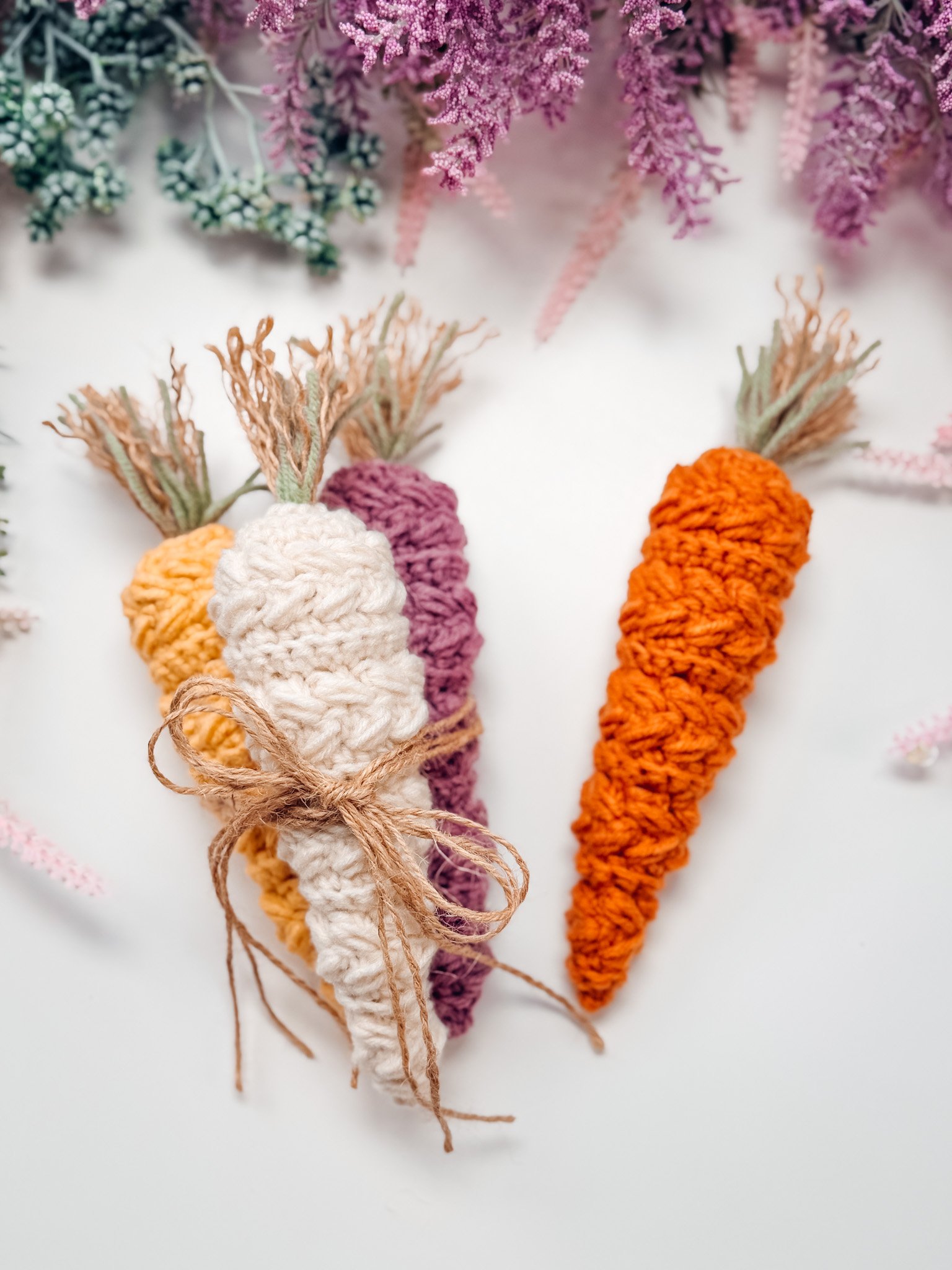 Wheat Stitch™ Crochet Carrots product image (4)
