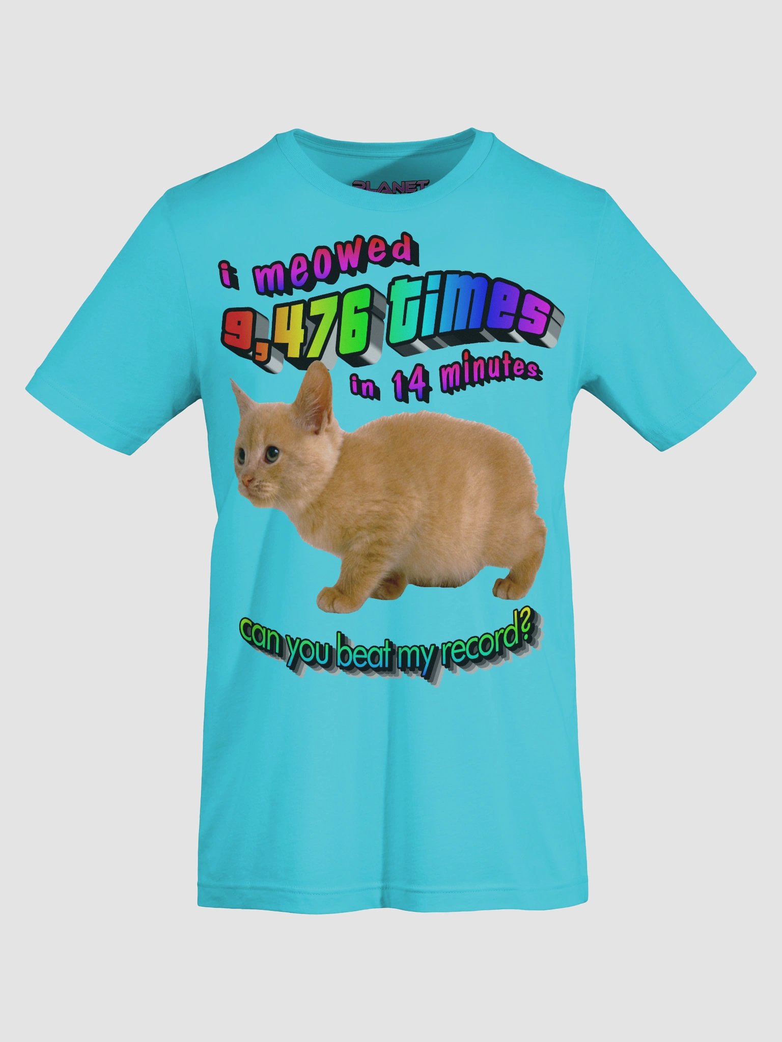 i meowed 9,476 times tee product image (7)