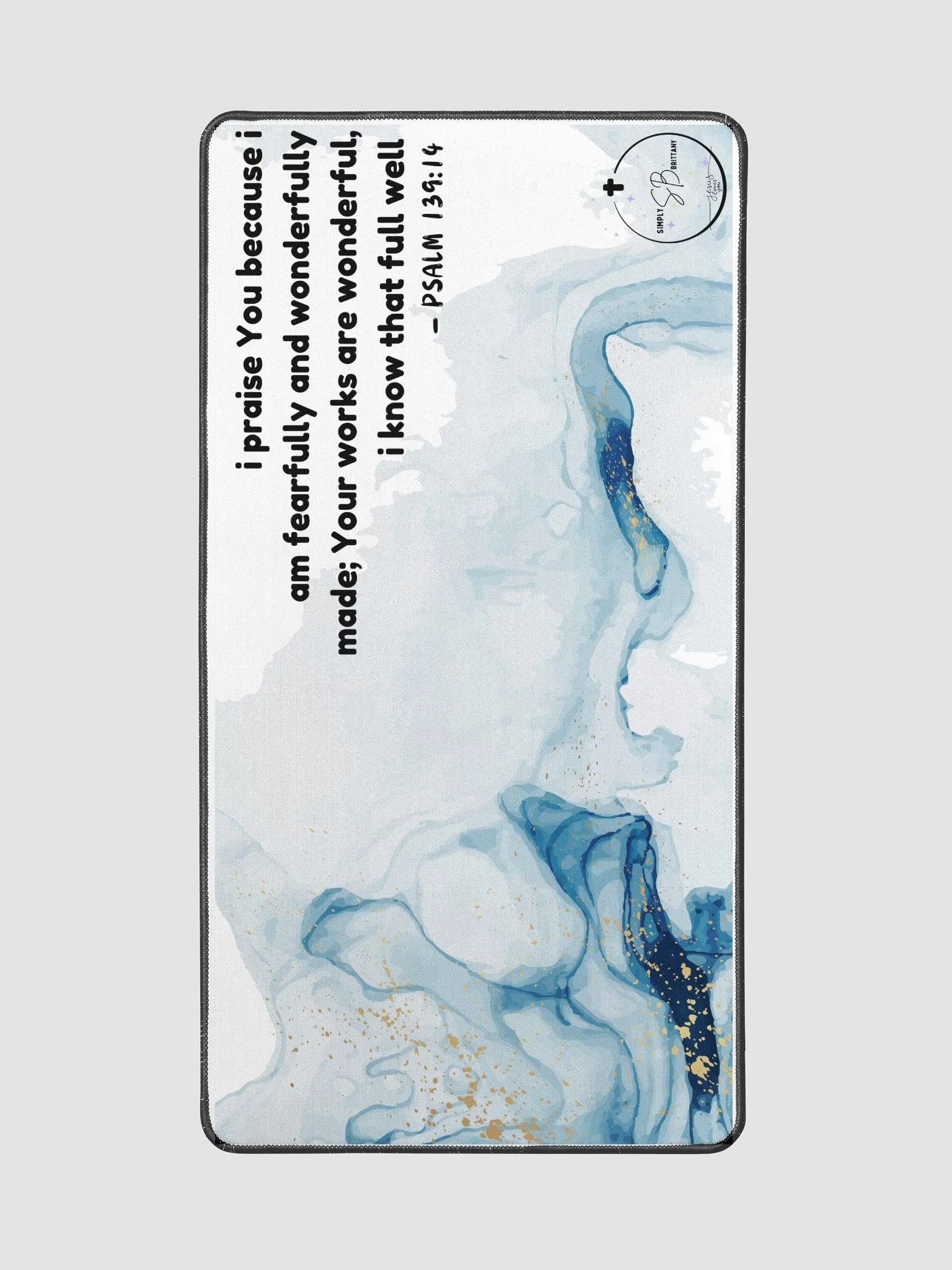 psalm 139 mousepad product image (2)