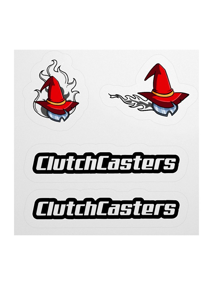 ClutchCaster Stickers! product image (1)