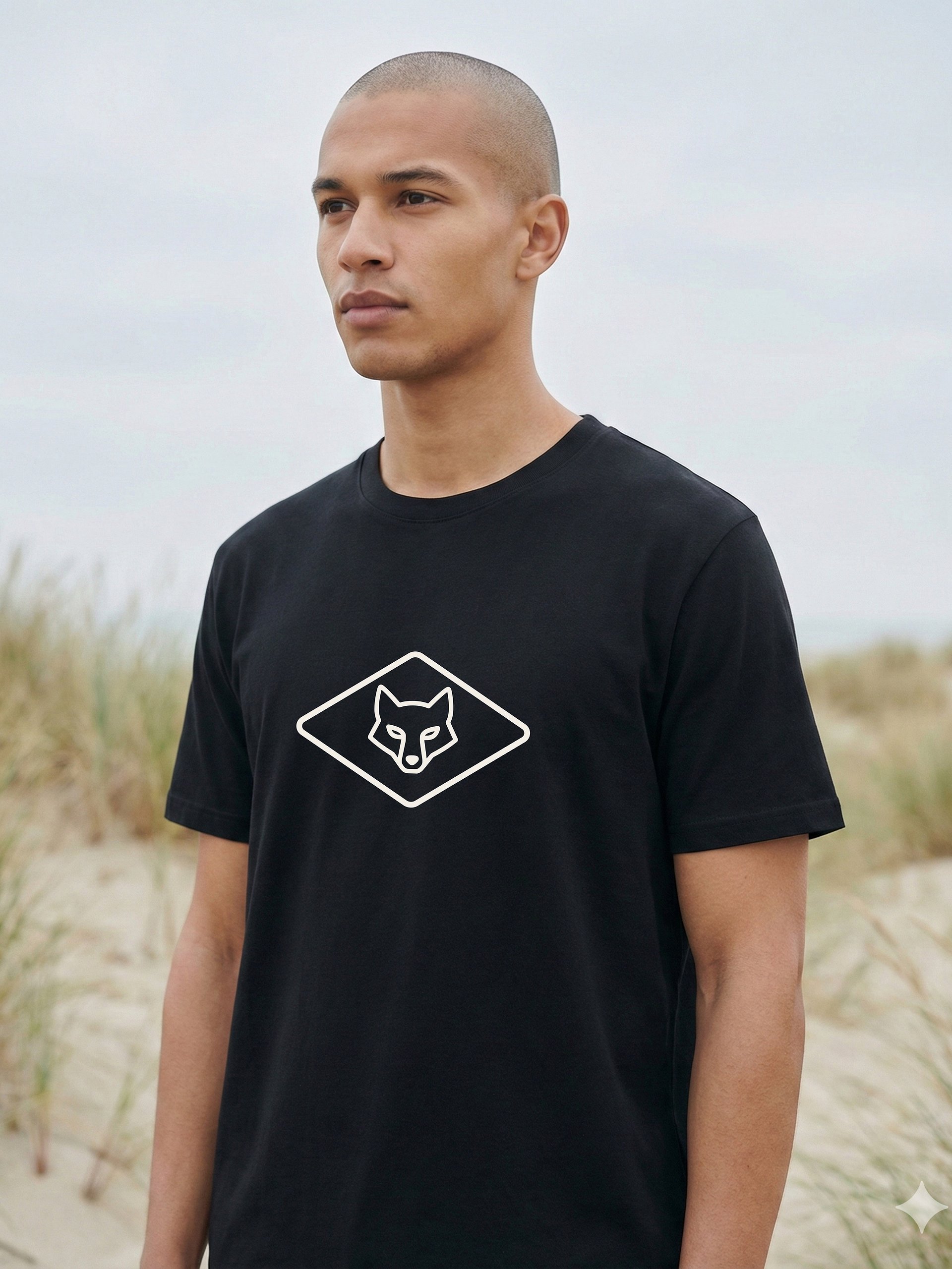 Fox Icon T-Shirt — Refined Coastal Essential product image (4)