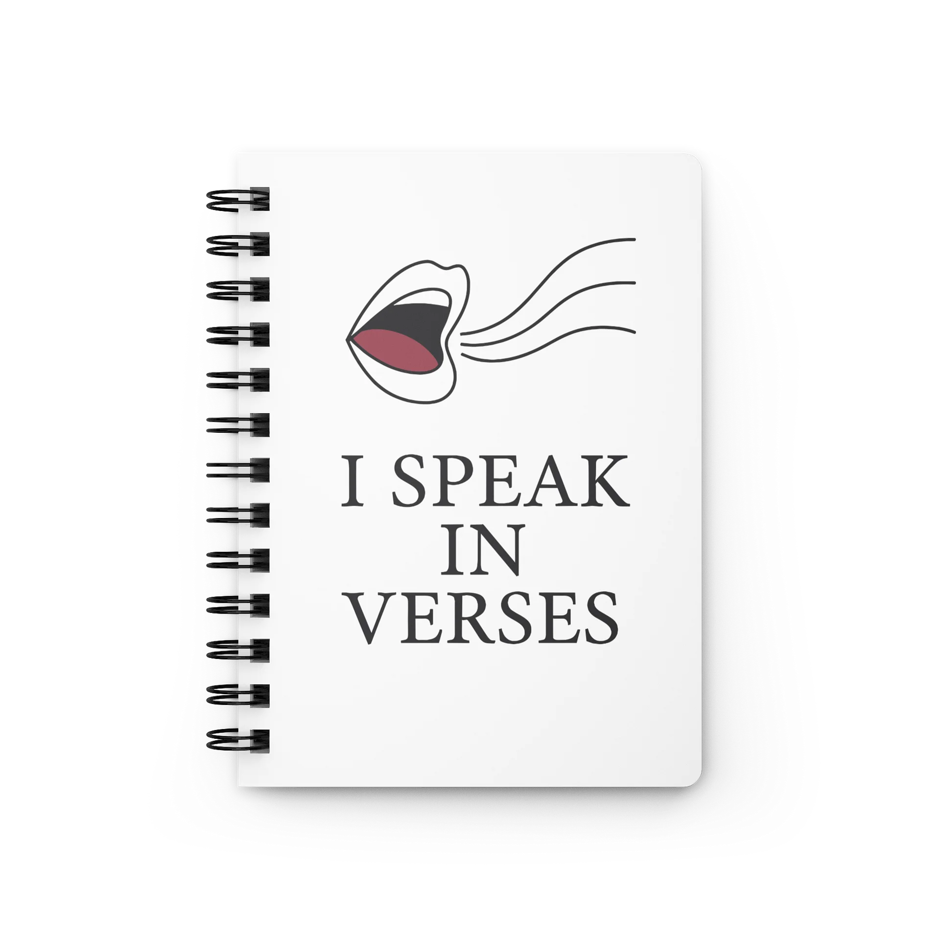 Whispering Verses Spiral Journal product image (1)
