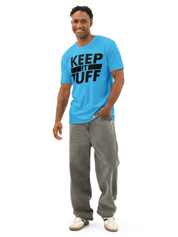 "Keep It Tuff" Signature Blue Base T-Shirt product image (3)