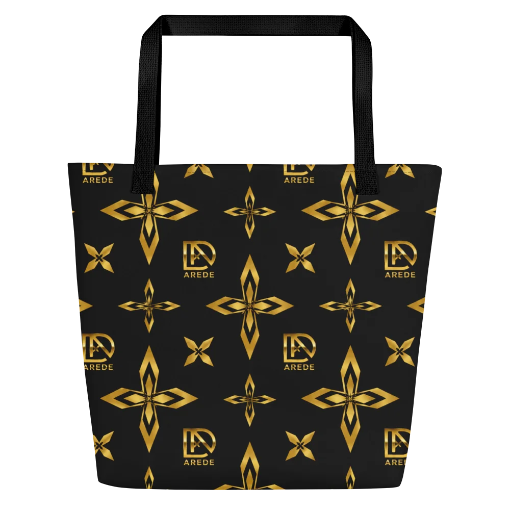 Arede Gold Monogram Tote product image (1)