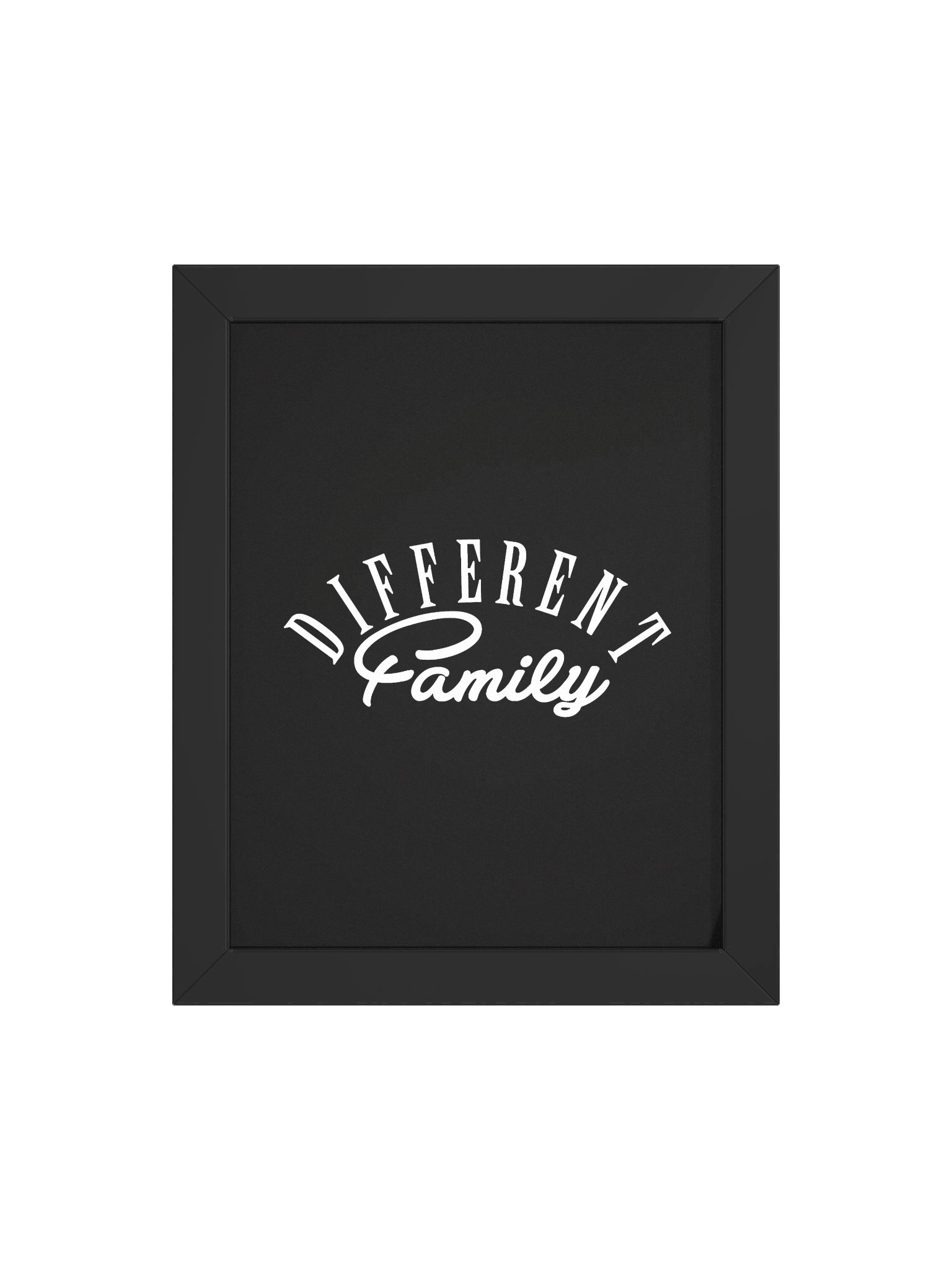 Different Family Framed Poster product image (4)