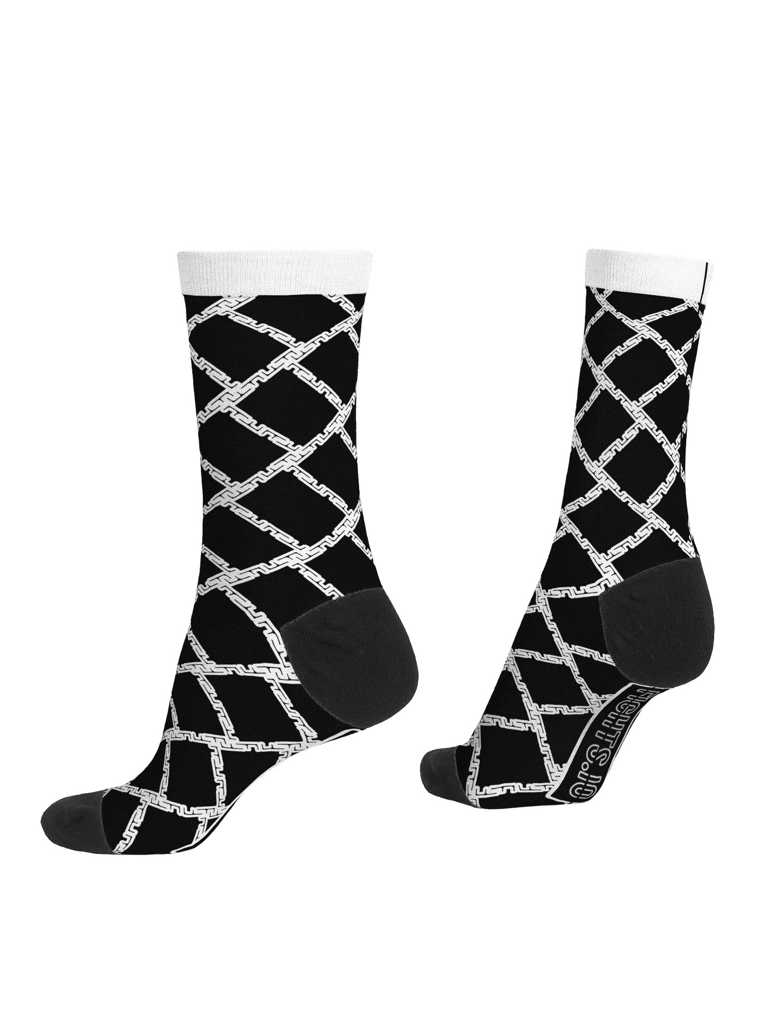 CHAINLINK Socks - Black/White product image (4)