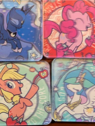 My Little Pony Upcycled Kayou Card Magnets product image (1)