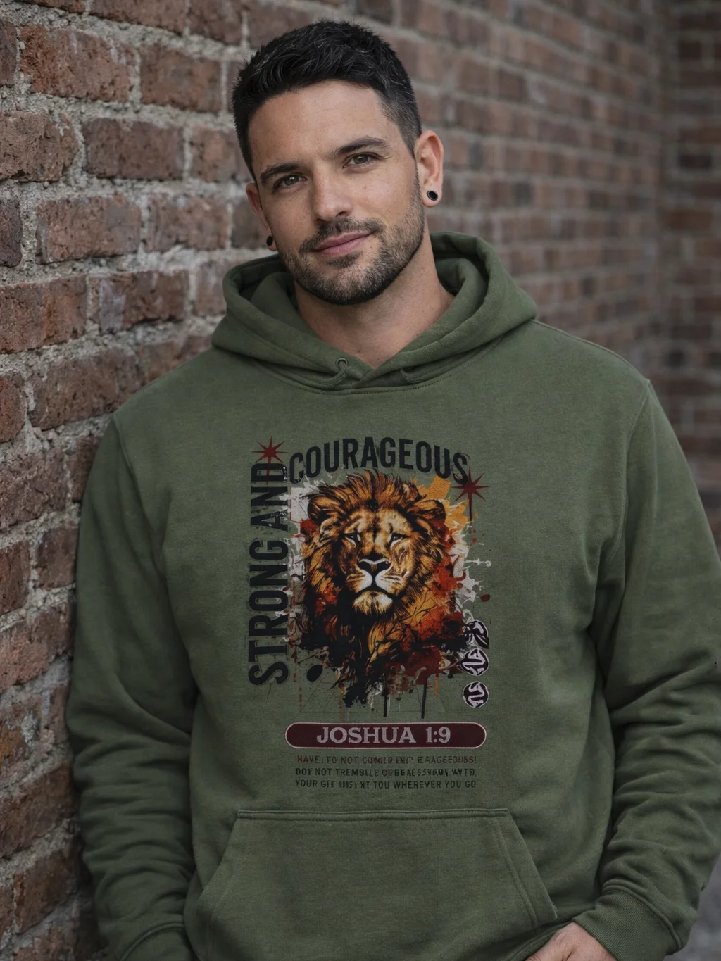Courageous Lion Hoodie product image (1)