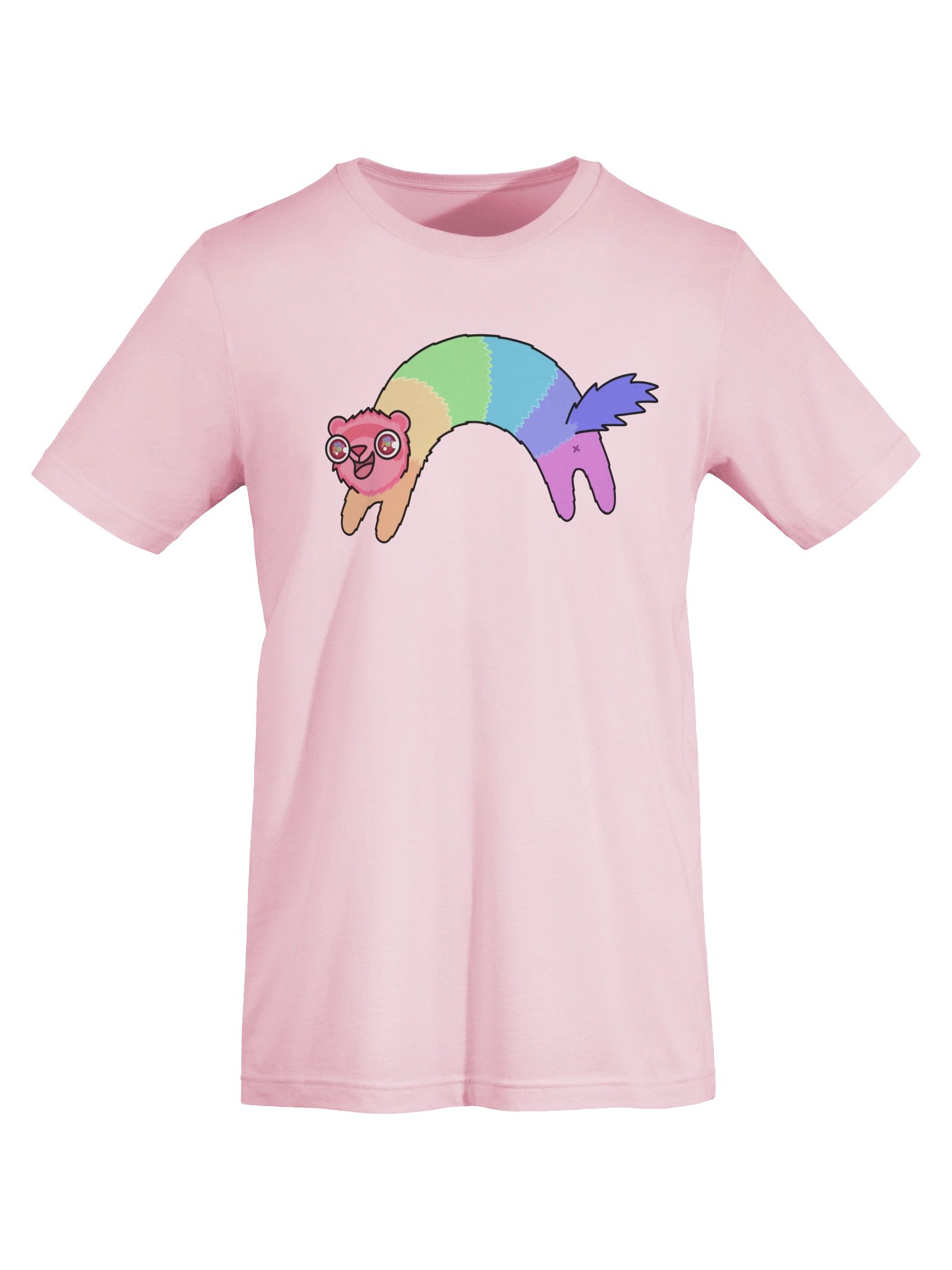 Rainbow Ferret | Unisex T-Shirt product image (4)