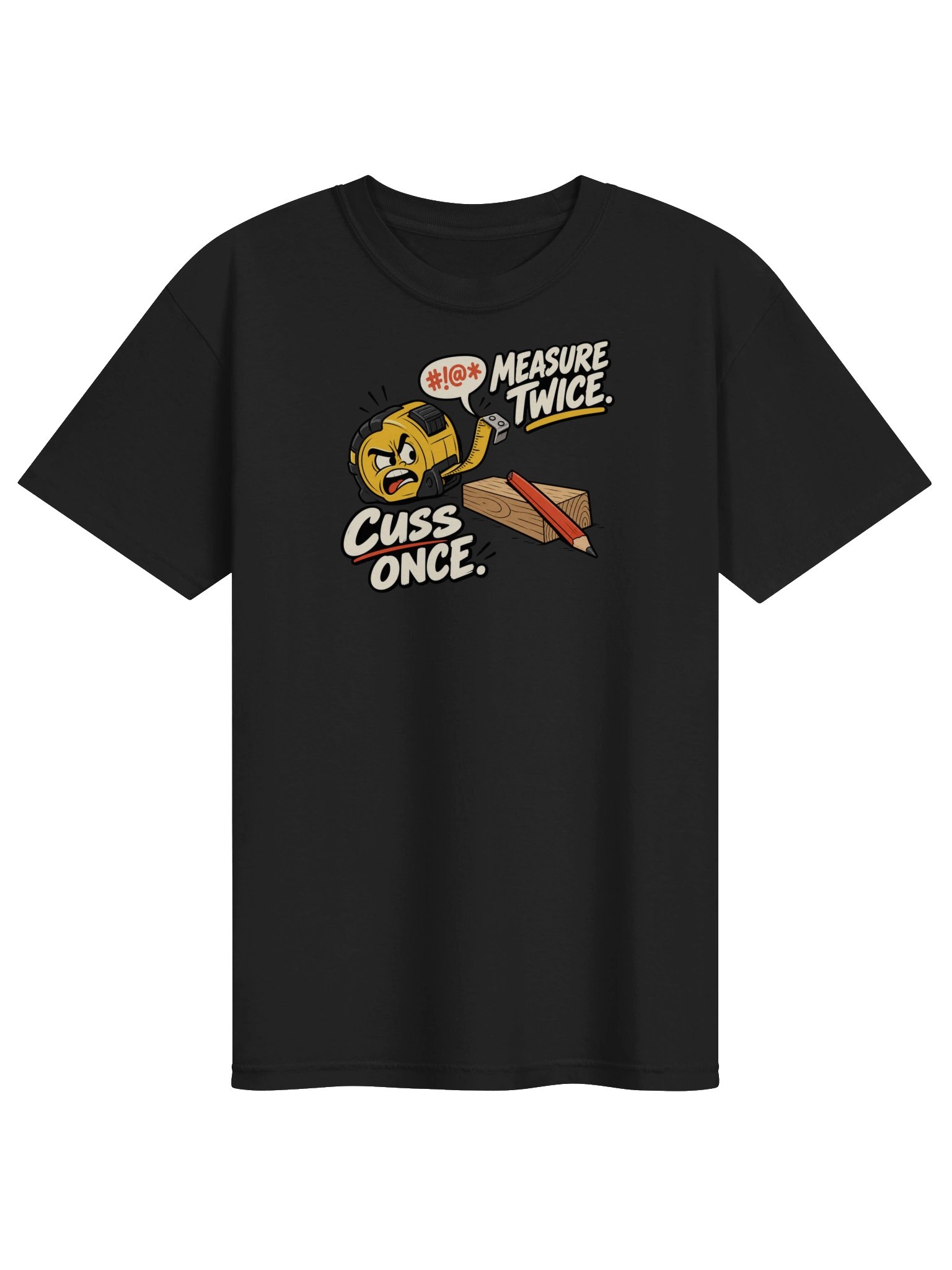 "I'd Rather Be in the Garage" Heavyweight T-Shirt (Midnight Black) product image (1)