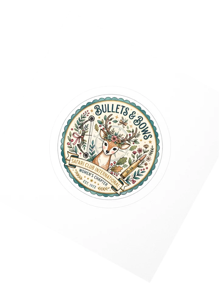 Bullets & Bows Club Sticker product image (2)