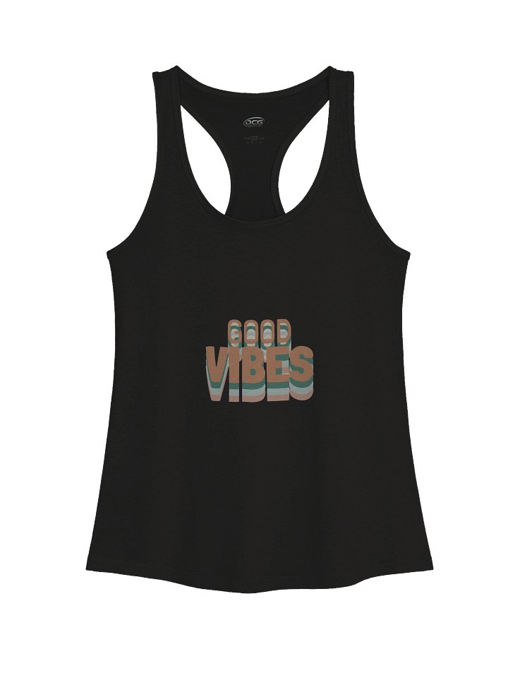 Good Vibes Women's Racerback Tank product image (4)
