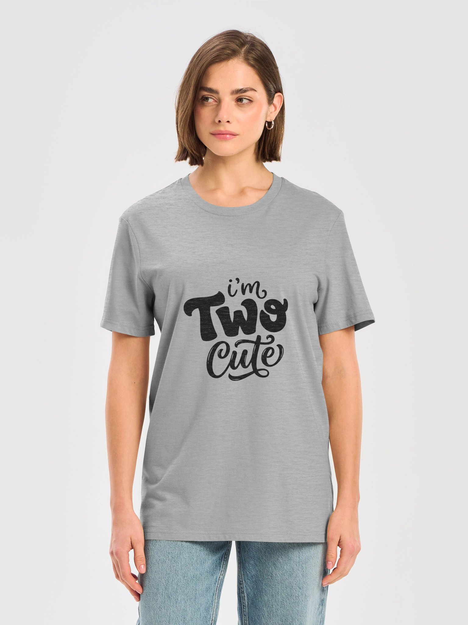 I'm Two Cute – 2nd Birthday Girl T-Shirt | Cute Toddler Birthday Outfit product image (3)