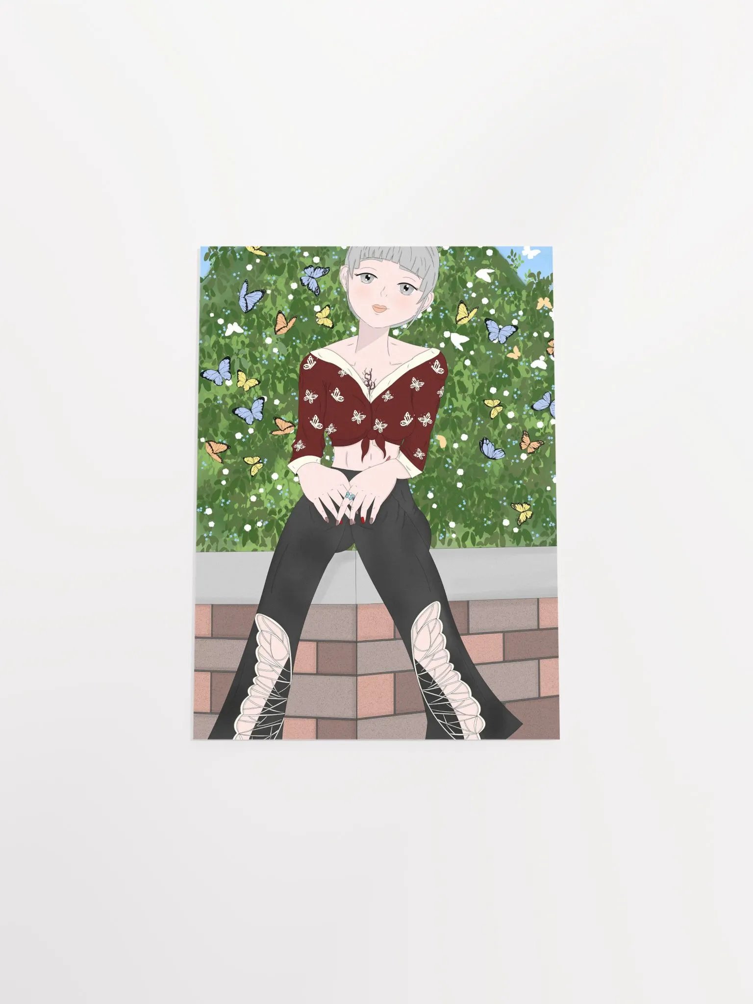 Kagami Butterfly Poster product image (4)