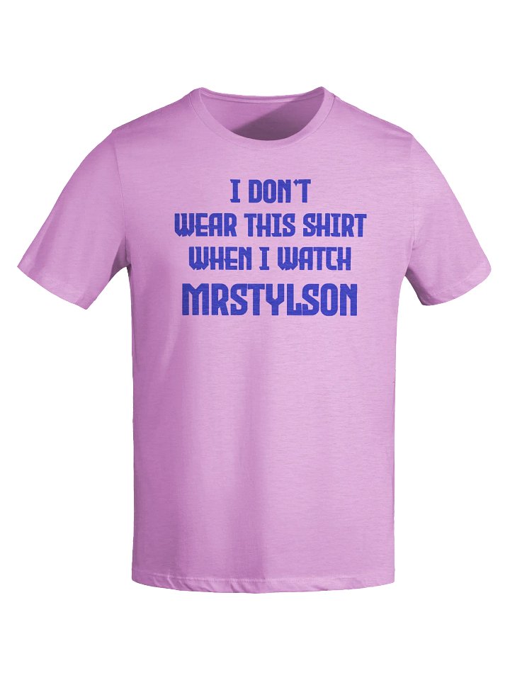 I Don't Wear This Women's T-Shirt (Blue Text) product image (57)