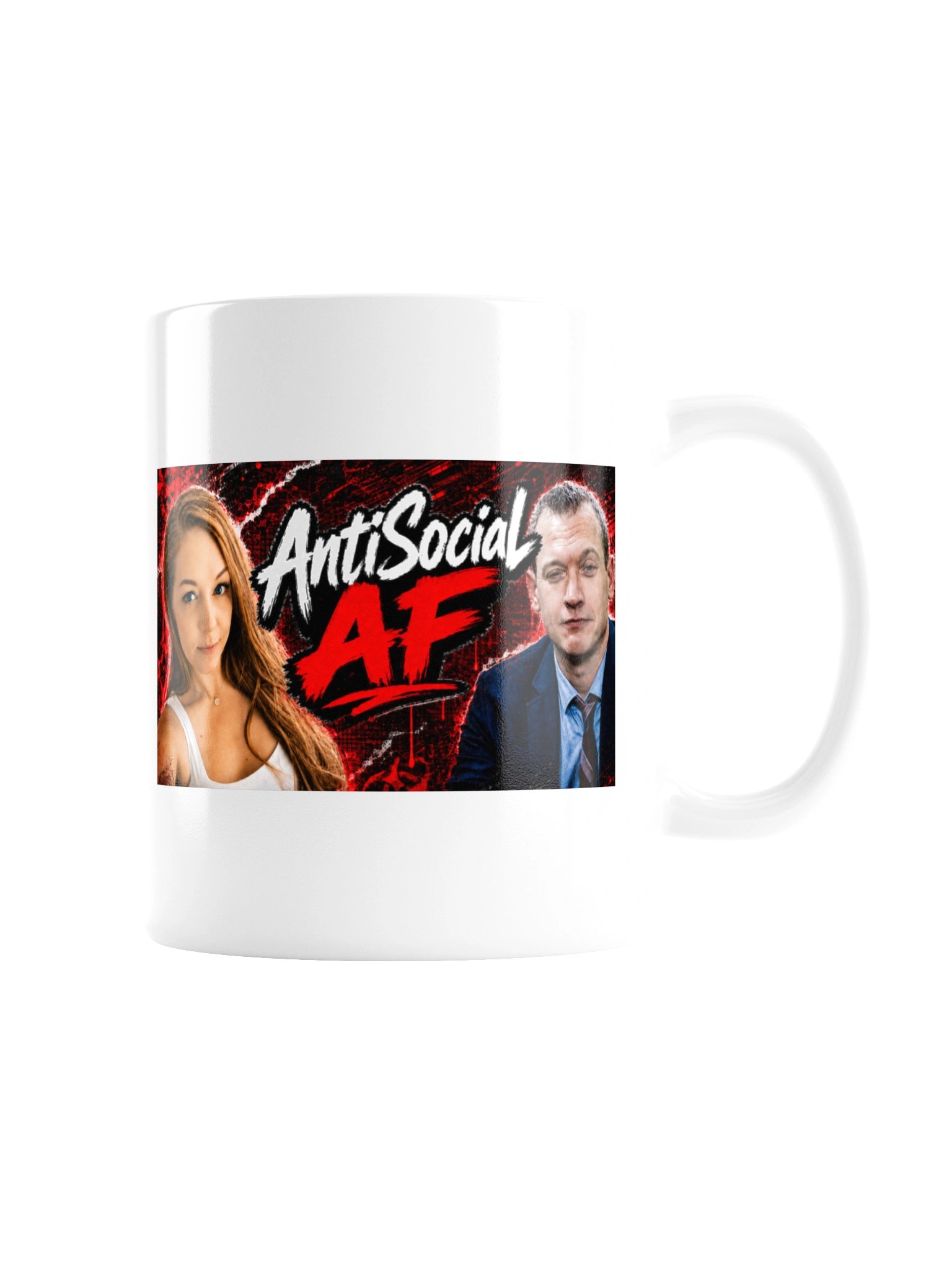 AntiSocial AF Logo Mug product image (9)