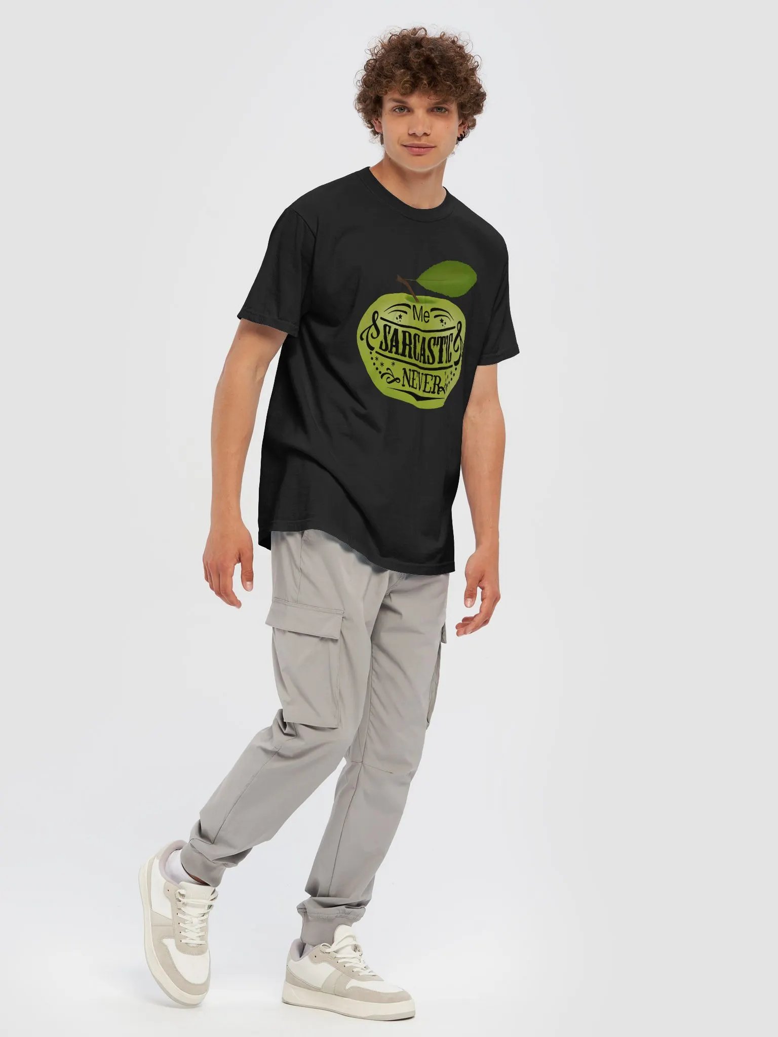 Sarcastic Apple Comfort Tee product image (7)