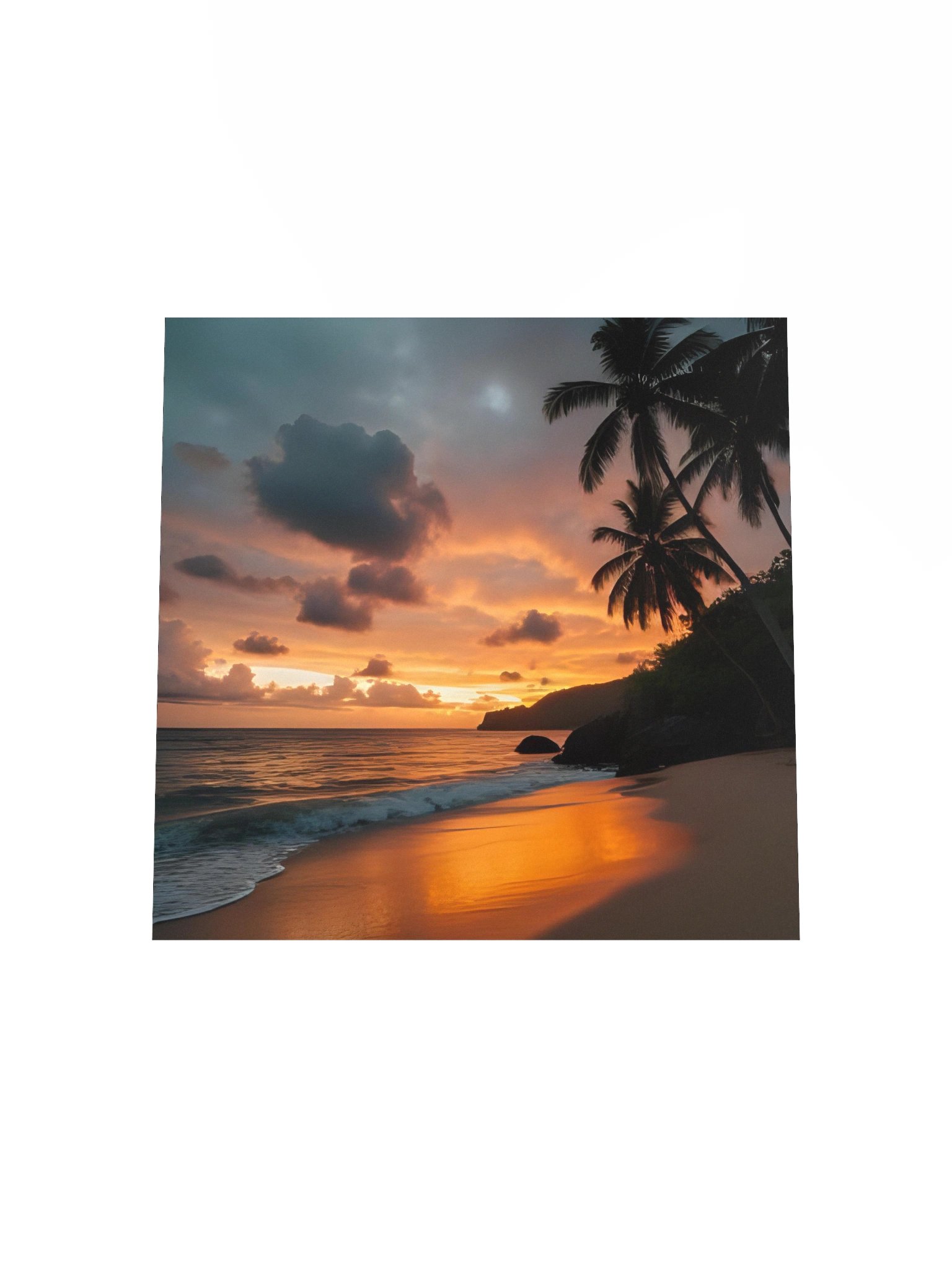Sunset Serenity Matte Poster product image (20)