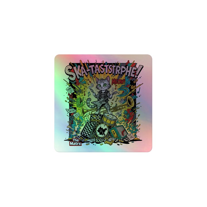 Ska-tastrophe Holographic Album Sticker product image (1)