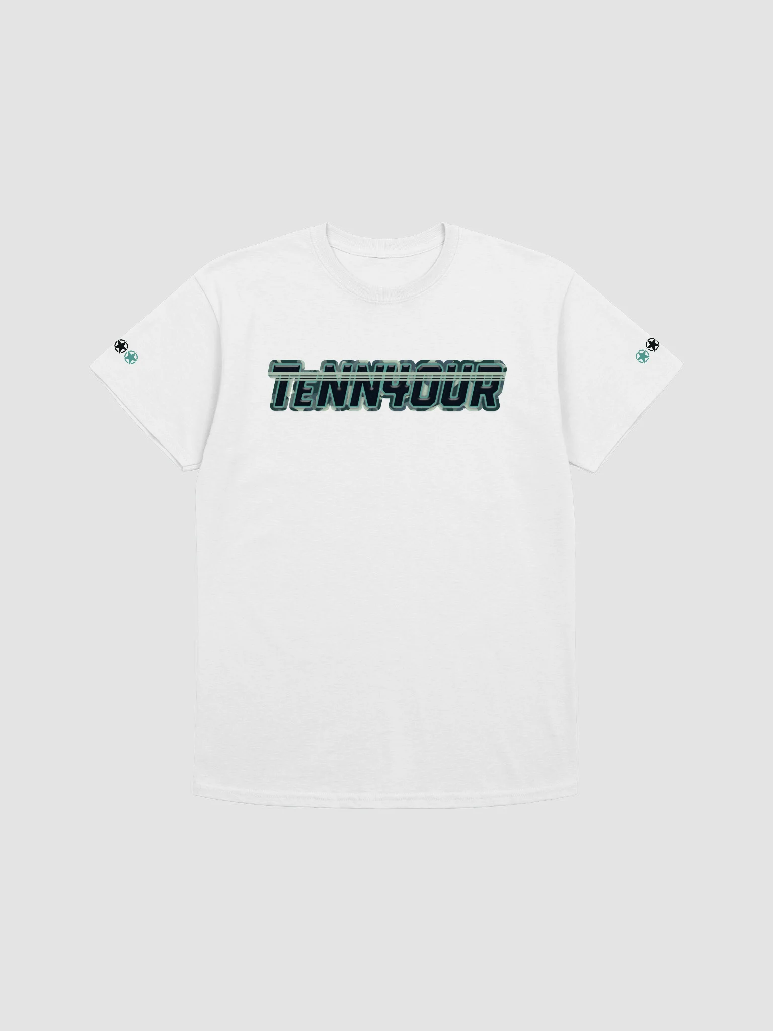 #TeNN4OURARMY T-Shirt - Teal & Black product image (1)