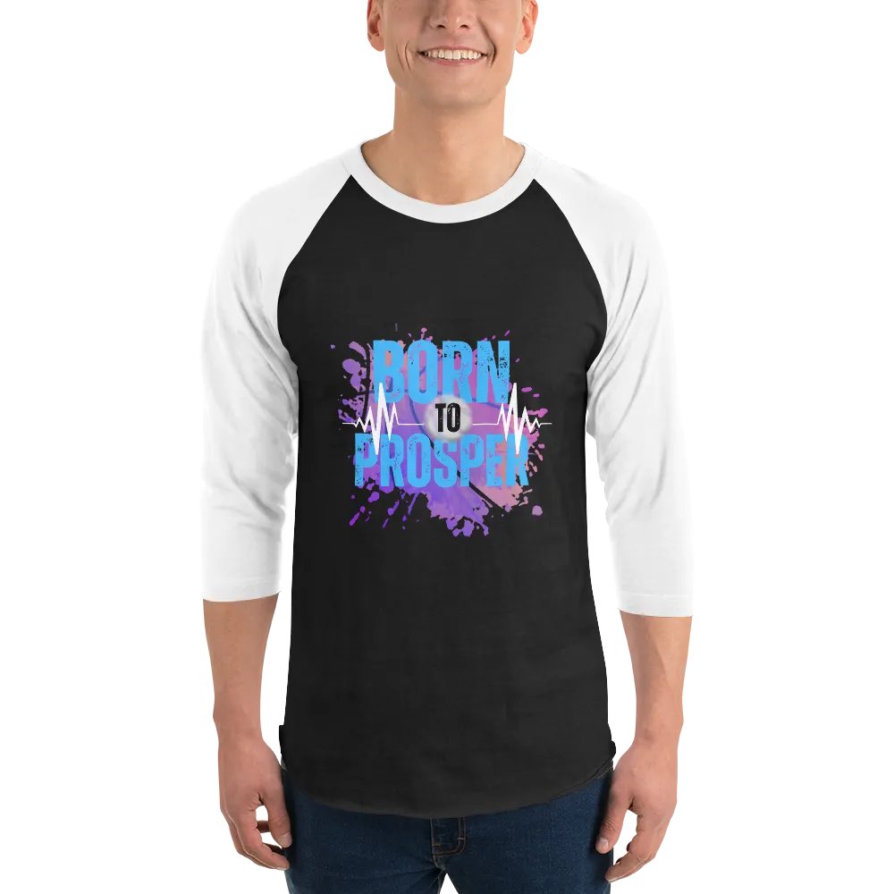 Born to Prosper Dynamo Raglan Two Color Tee product image (4)