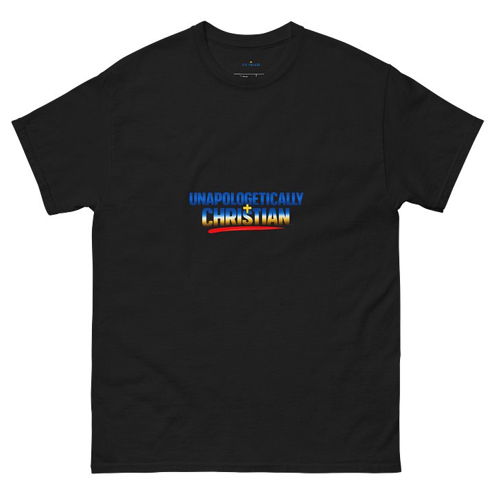 Unapologetically Christian Cross Tee product image (2)