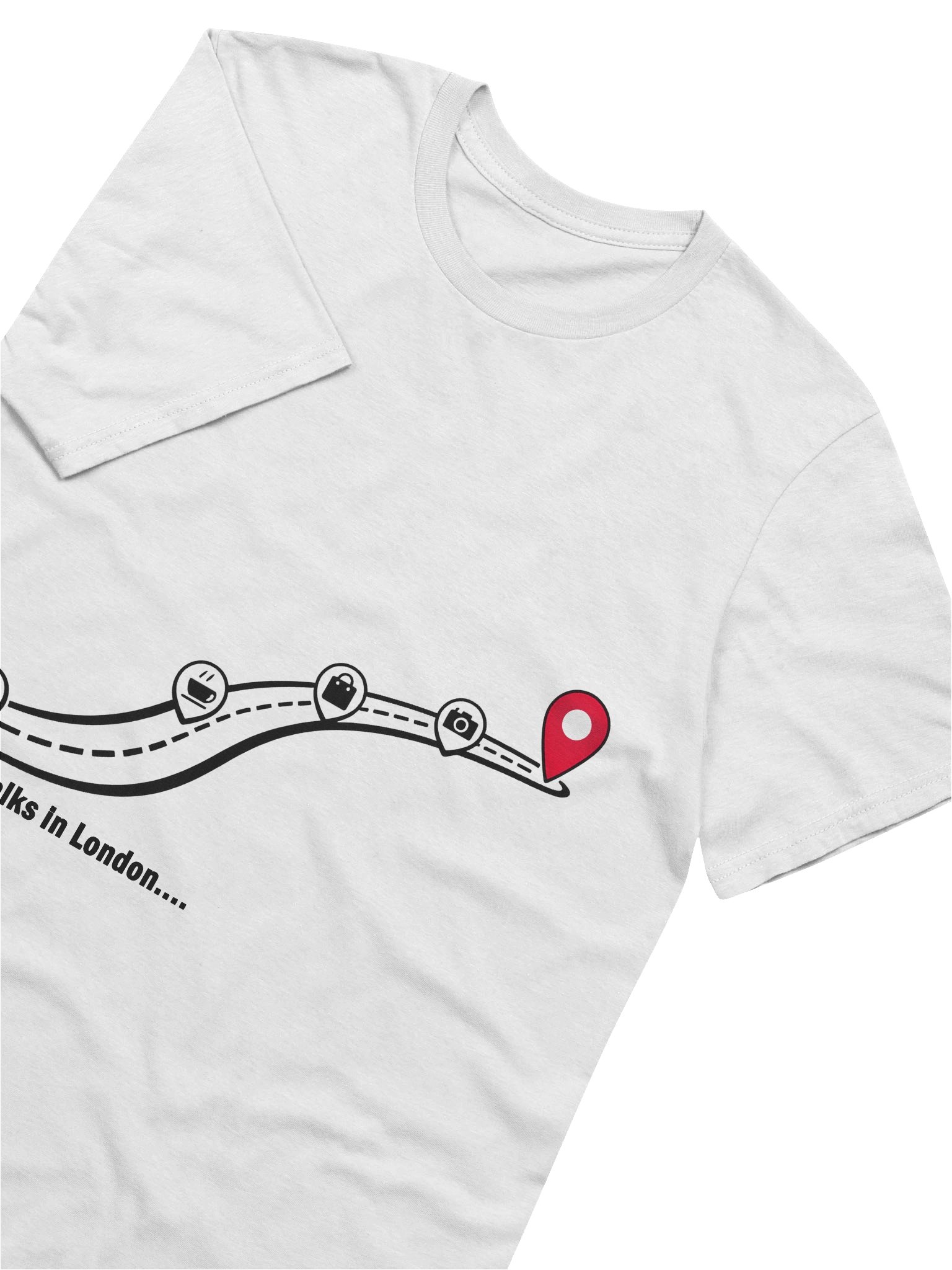 Gildan Lightweight Fashion Short Sleeve T-Shirt - Let's Walk 1 product image (27)