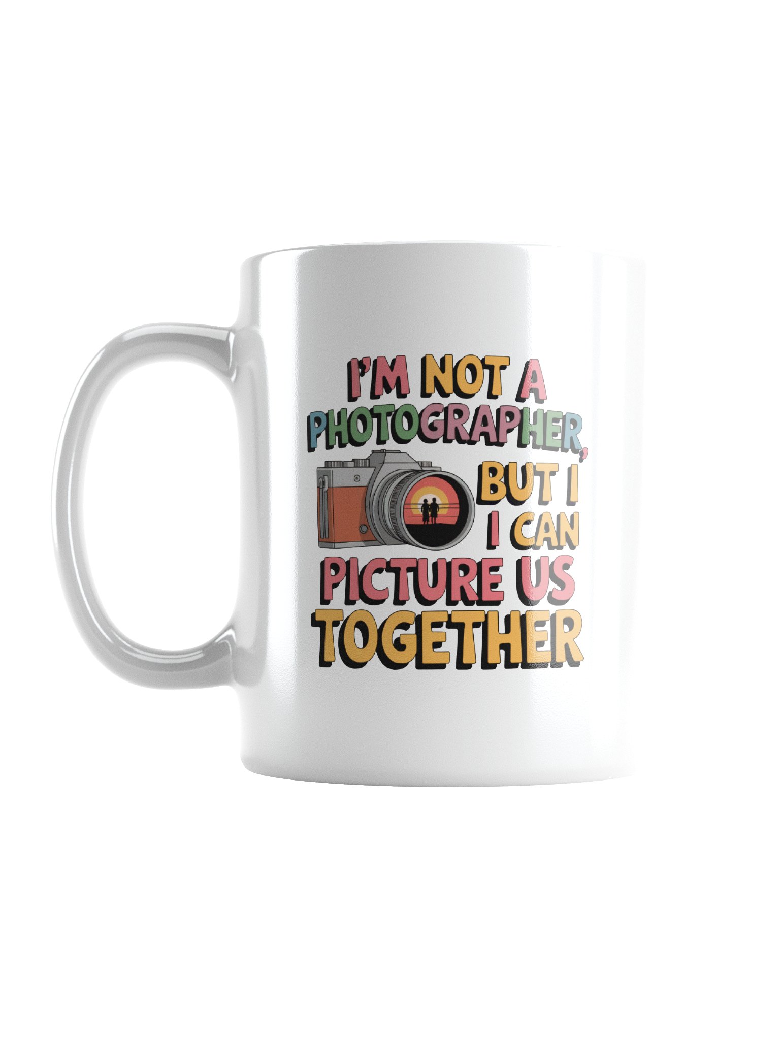 Photographer Valentine's Day Gift | I Can Picture Us Together Mug | Camera Love Pun Gift product image (1)