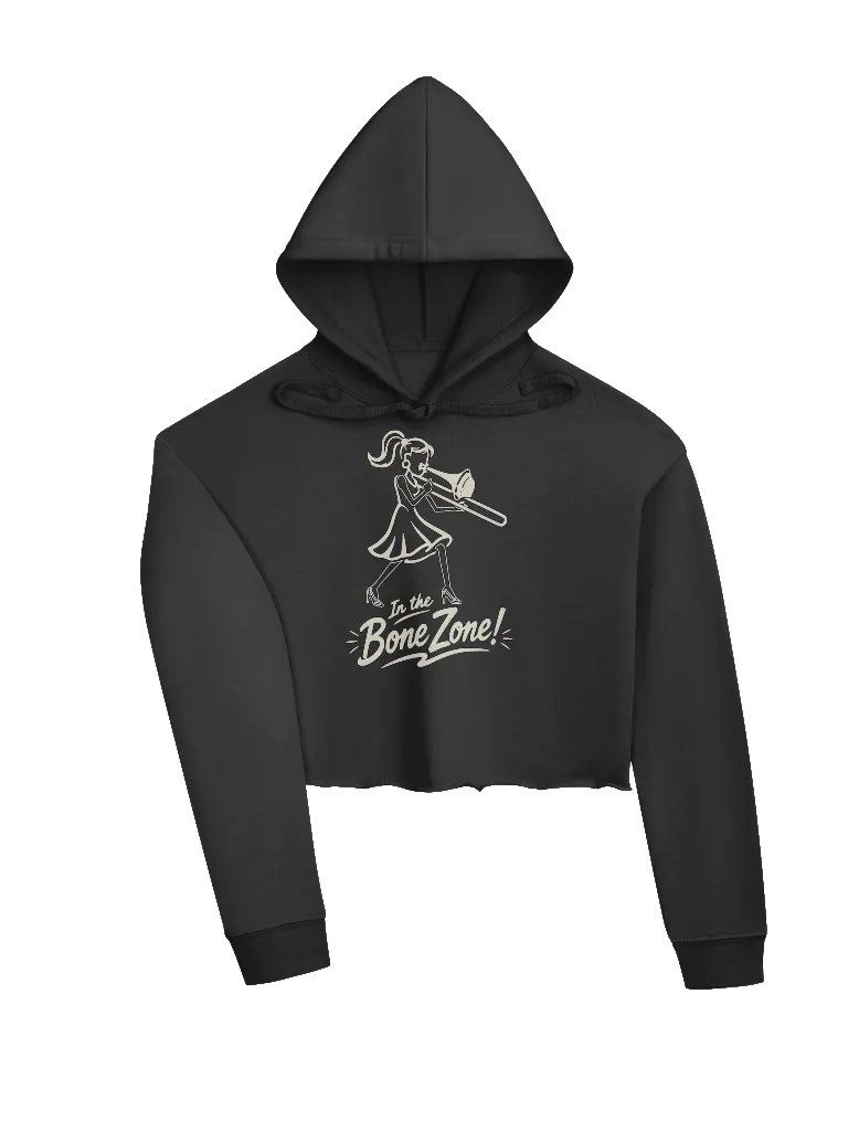 In the Bone Zone! Women's Crop Hoodie product image (4)