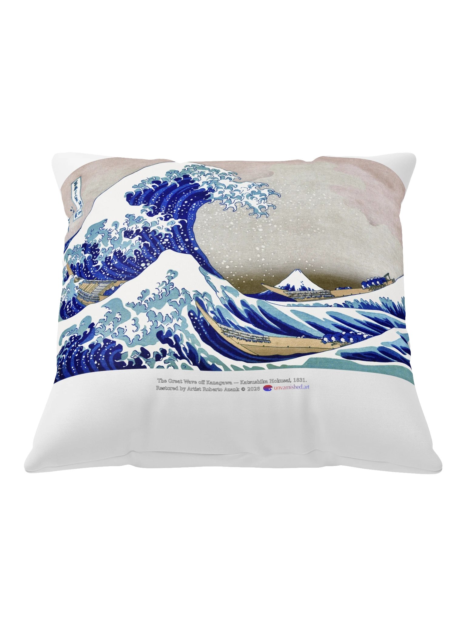 The Great Wave off Kanagawa — Pillow product image (1)