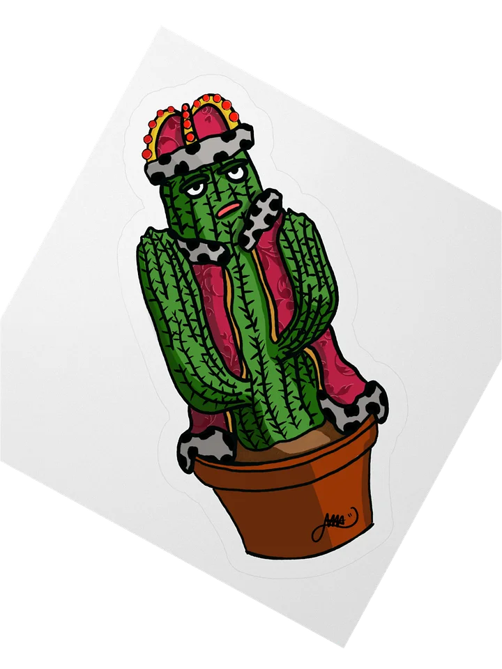 Royal Cactus Kiss Cut Stickers product image (4)