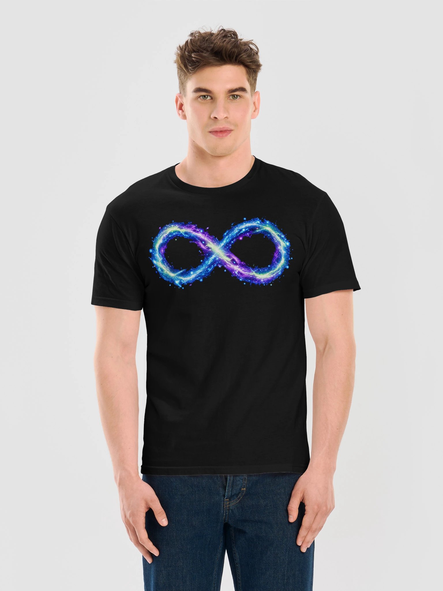 Cosmic Infinity Neon T-Shirt product image (11)
