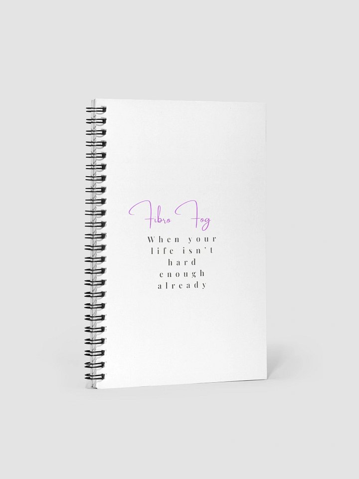 My Chronic Creative Life Spiral Notebook product image (1)