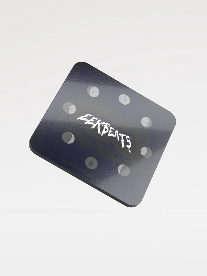 'EekBeats' Lunar Phases Glossed Cork Coaster product image (1)