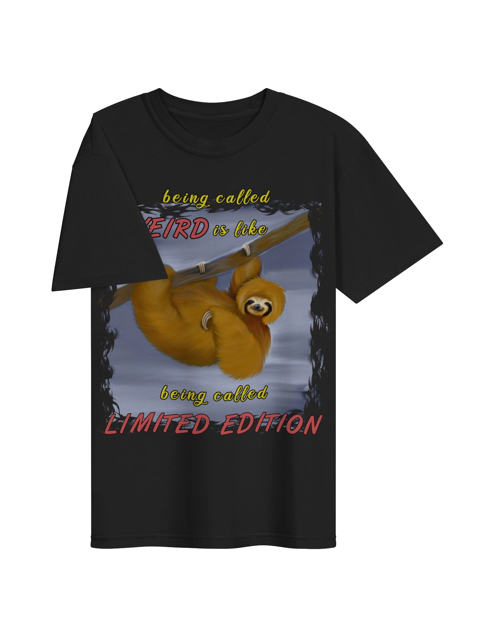Sloth "LIMITED EDITION" T-Shirt. Men's Comfort Colors Garment-Dyed Heavyweight T-Shirt product image (2)