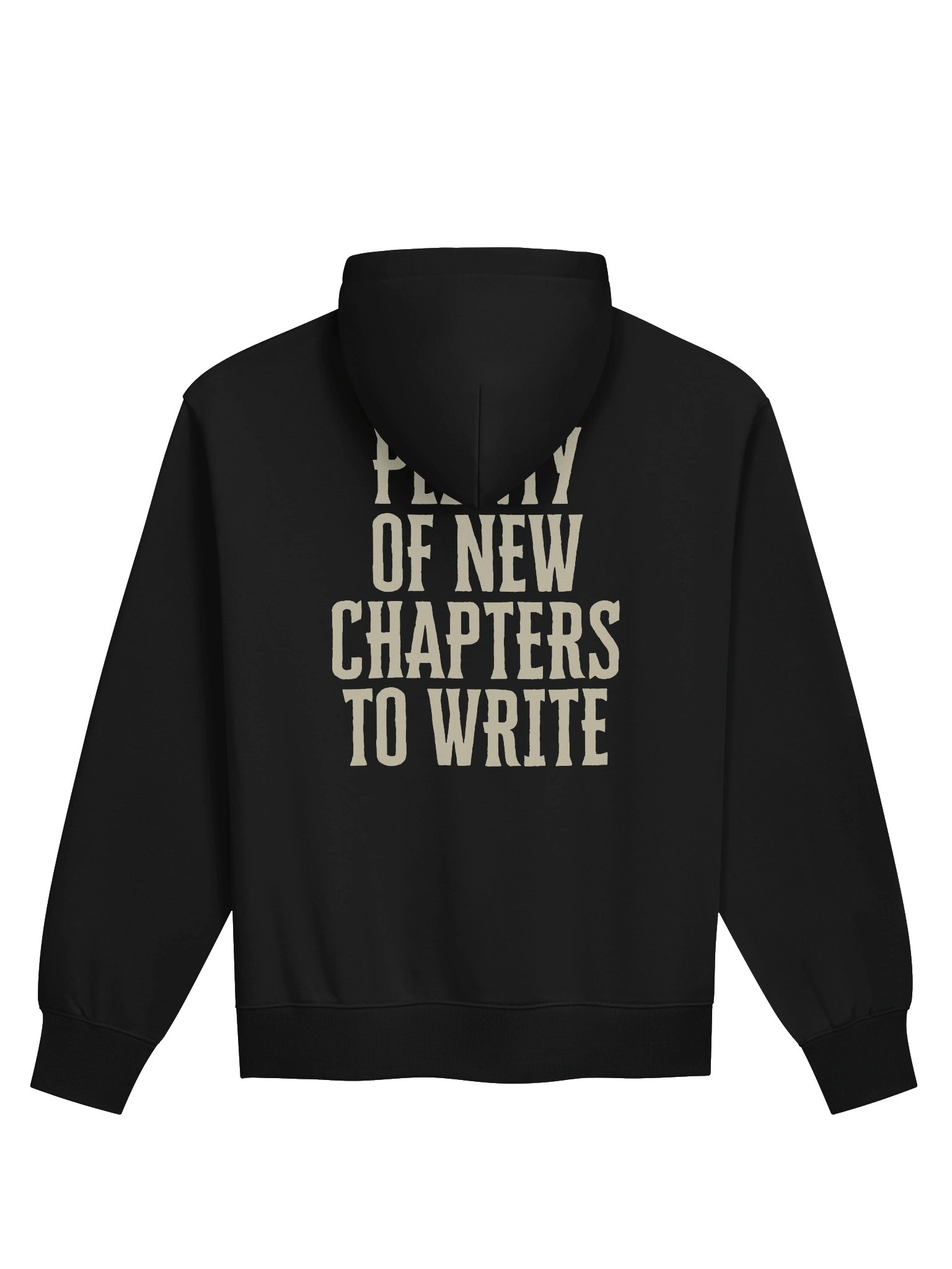 Plenty of New Chapters to Write Hoodie (Black) product image (4)